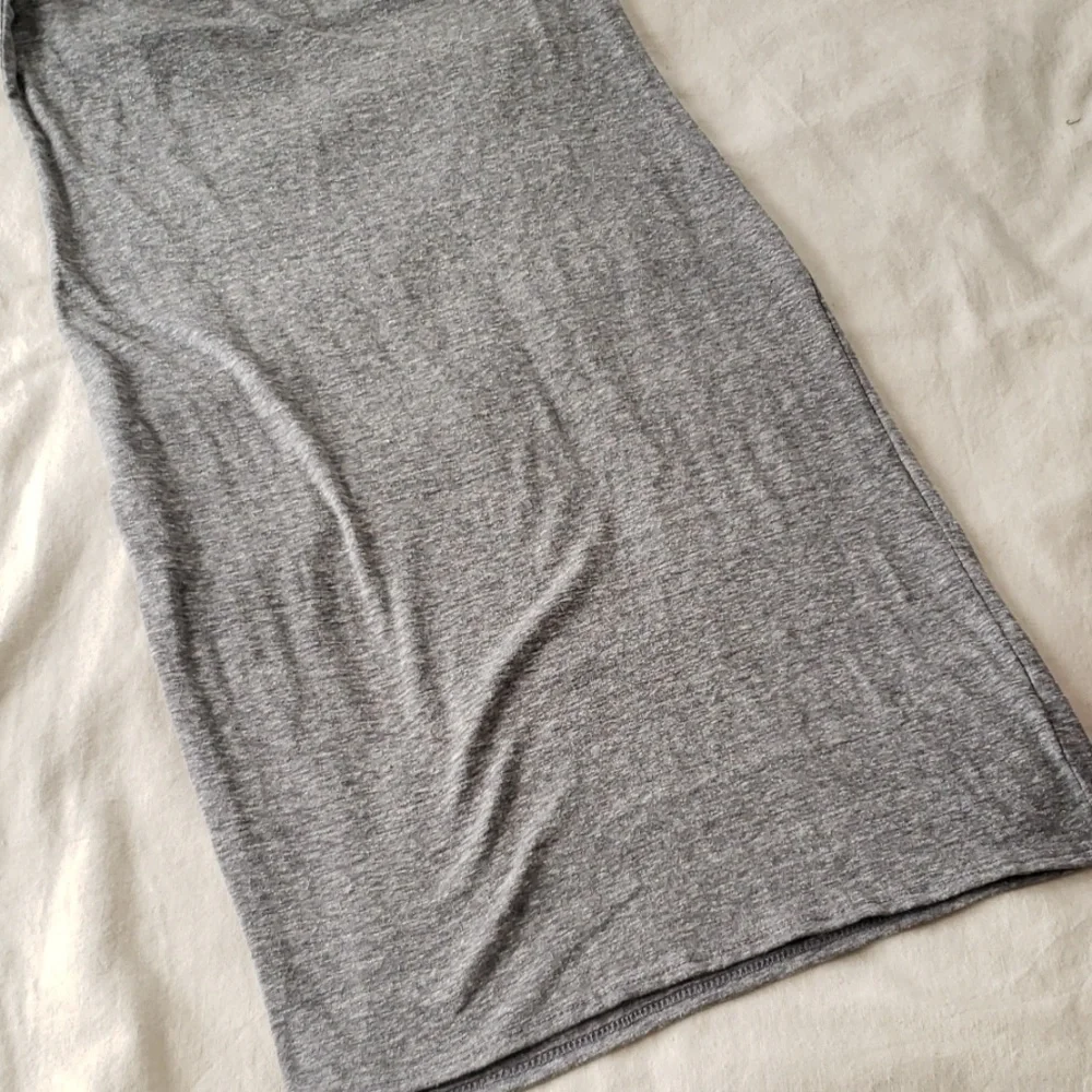 NEW Lularoe Heathered Julia Midi Dress Ringer‎ M Grey Pink NWT